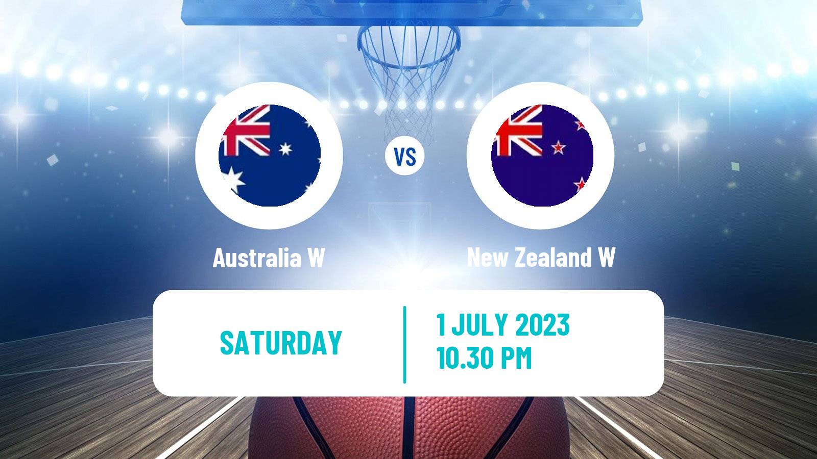 Basketball Asia Cup Basketball Women Australia W - New Zealand W