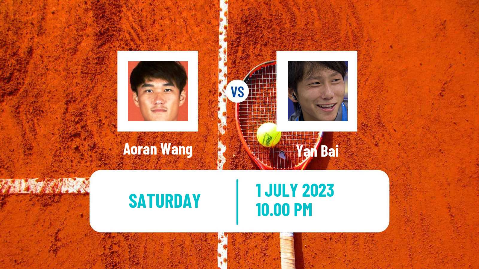 Tennis ITF M15 Tianjin 3 Men Aoran Wang - Yan Bai