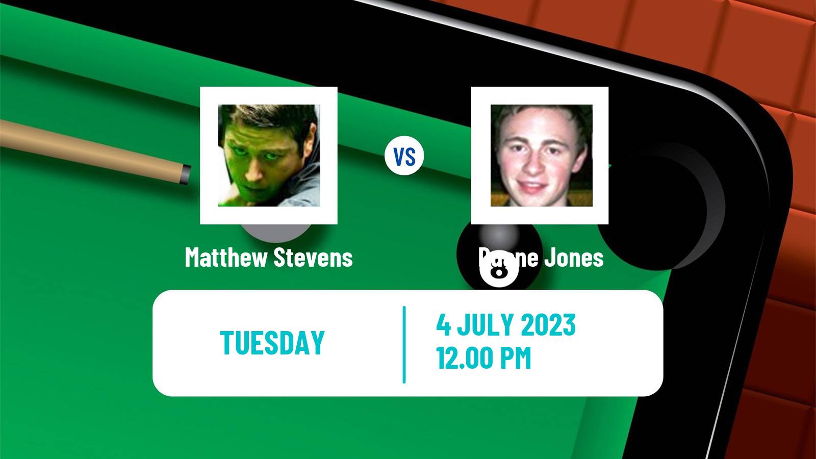 Snooker Championship League Matthew Stevens - Duane Jones