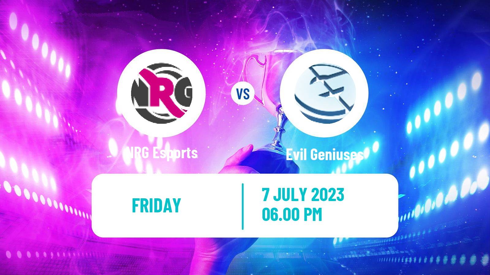 Esports League Of Legends Lcs NRG Esports - Evil Geniuses