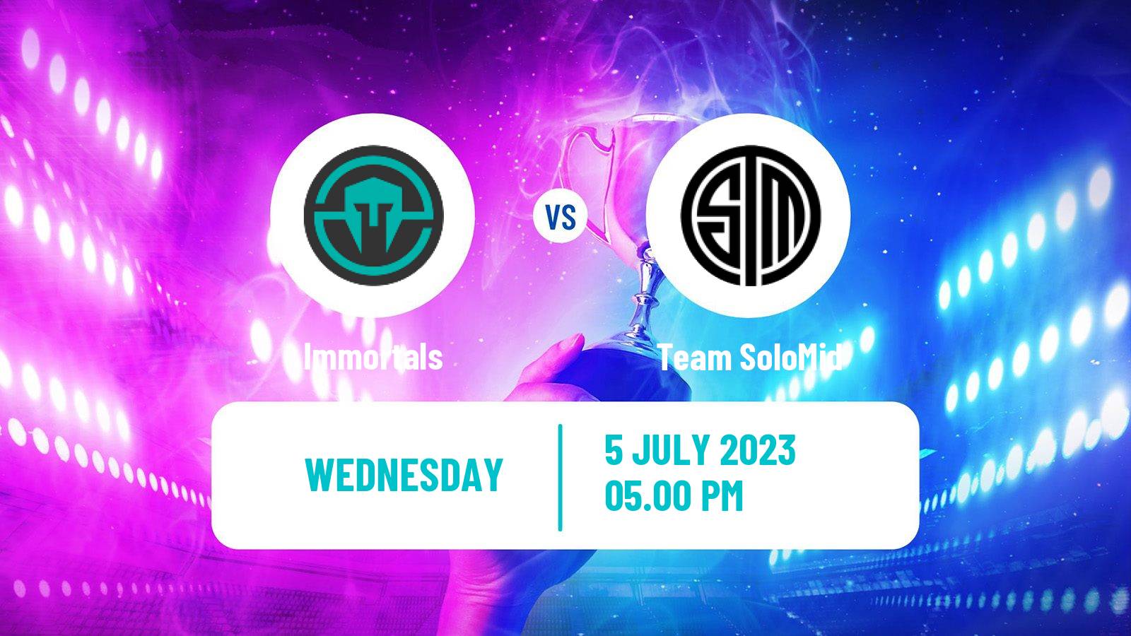 Esports League Of Legends Lcs Immortals - Team SoloMid