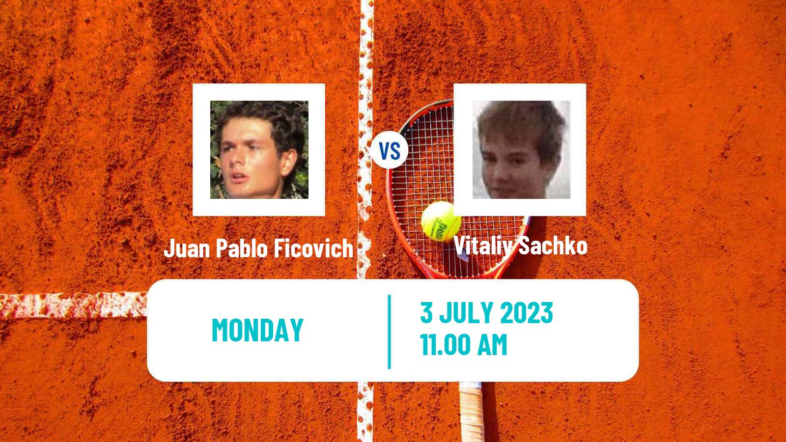 Tennis Karlsruhe Challenger Men Juan Pablo Ficovich - Vitaliy Sachko