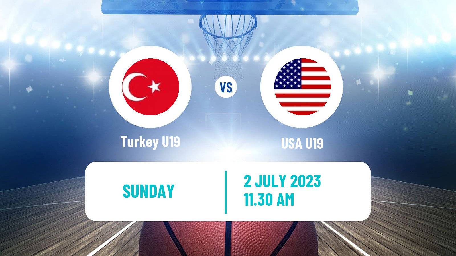 Basketball World Championship U19 Basketball Turkey U19 - USA U19