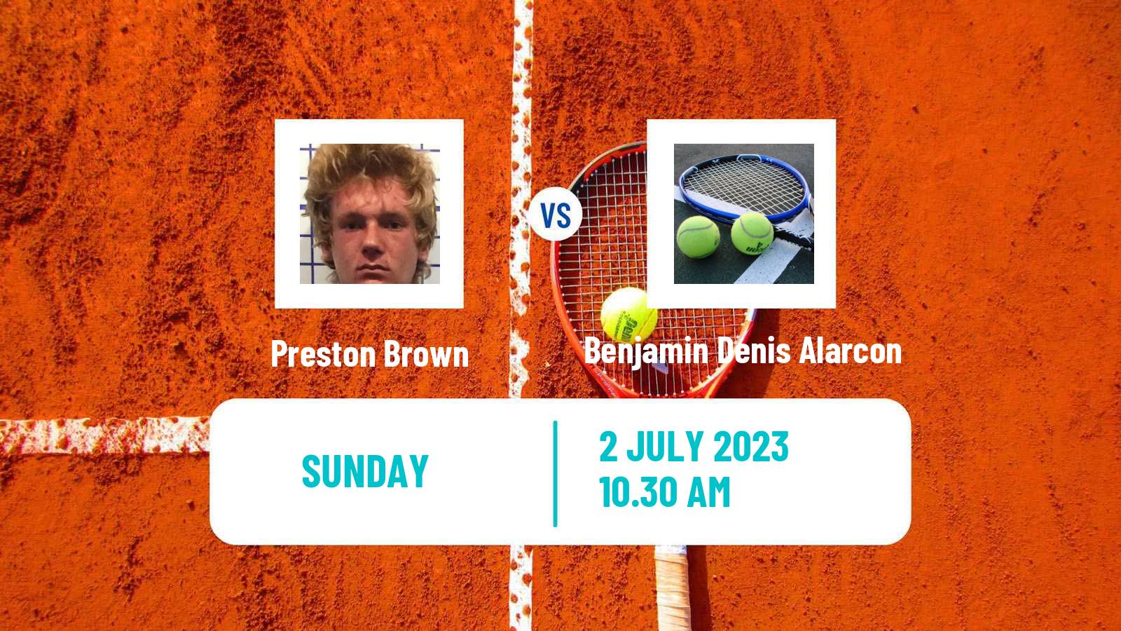 Tennis Santa Fe Challenger Men Preston Brown - Benjamin Denis Alarcon