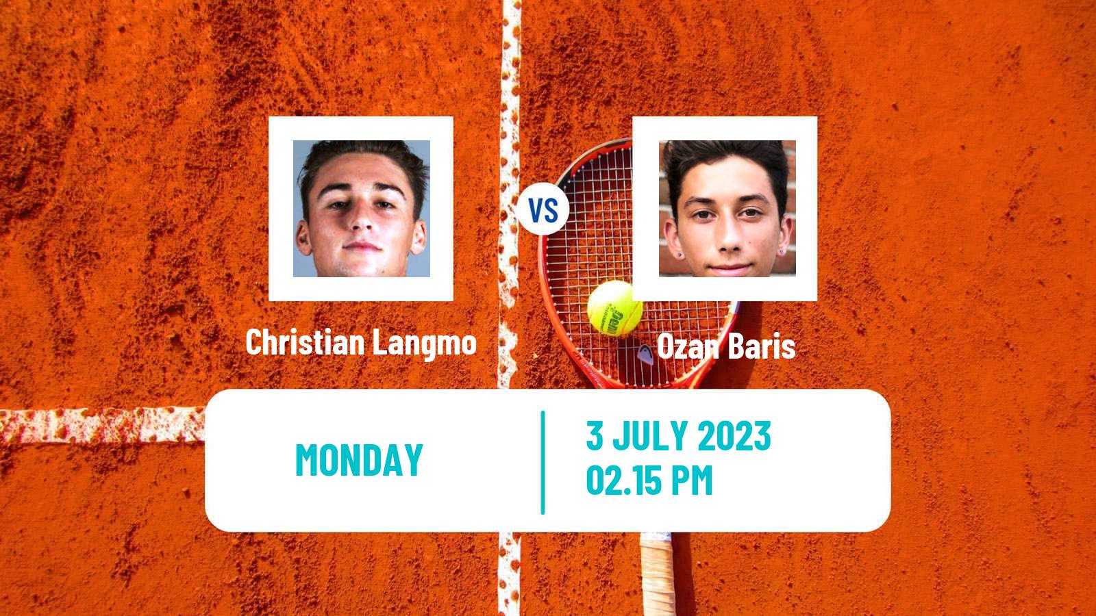 Tennis Bloomfield Hills Challenger Men Christian Langmo - Ozan Baris