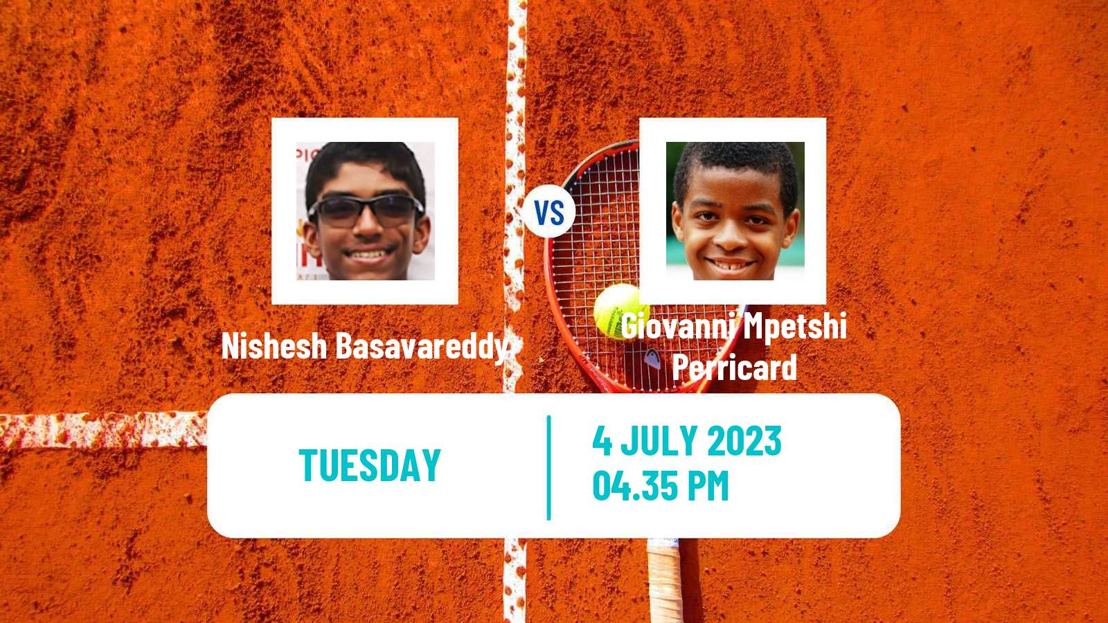 Tennis Bloomfield Hills Challenger Men Nishesh Basavareddy - Giovanni Mpetshi Perricard