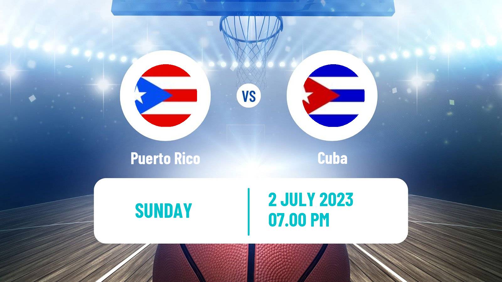 Basketball Central American and Caribbean Games Basketball Puerto Rico - Cuba