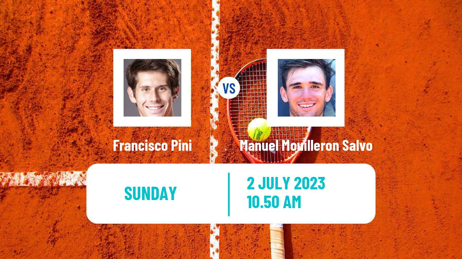 Tennis Santa Fe Challenger Men Francisco Pini - Manuel Mouilleron Salvo