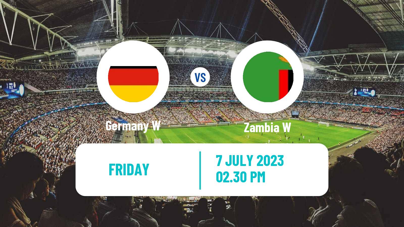 Soccer Friendly International Women Germany W - Zambia W