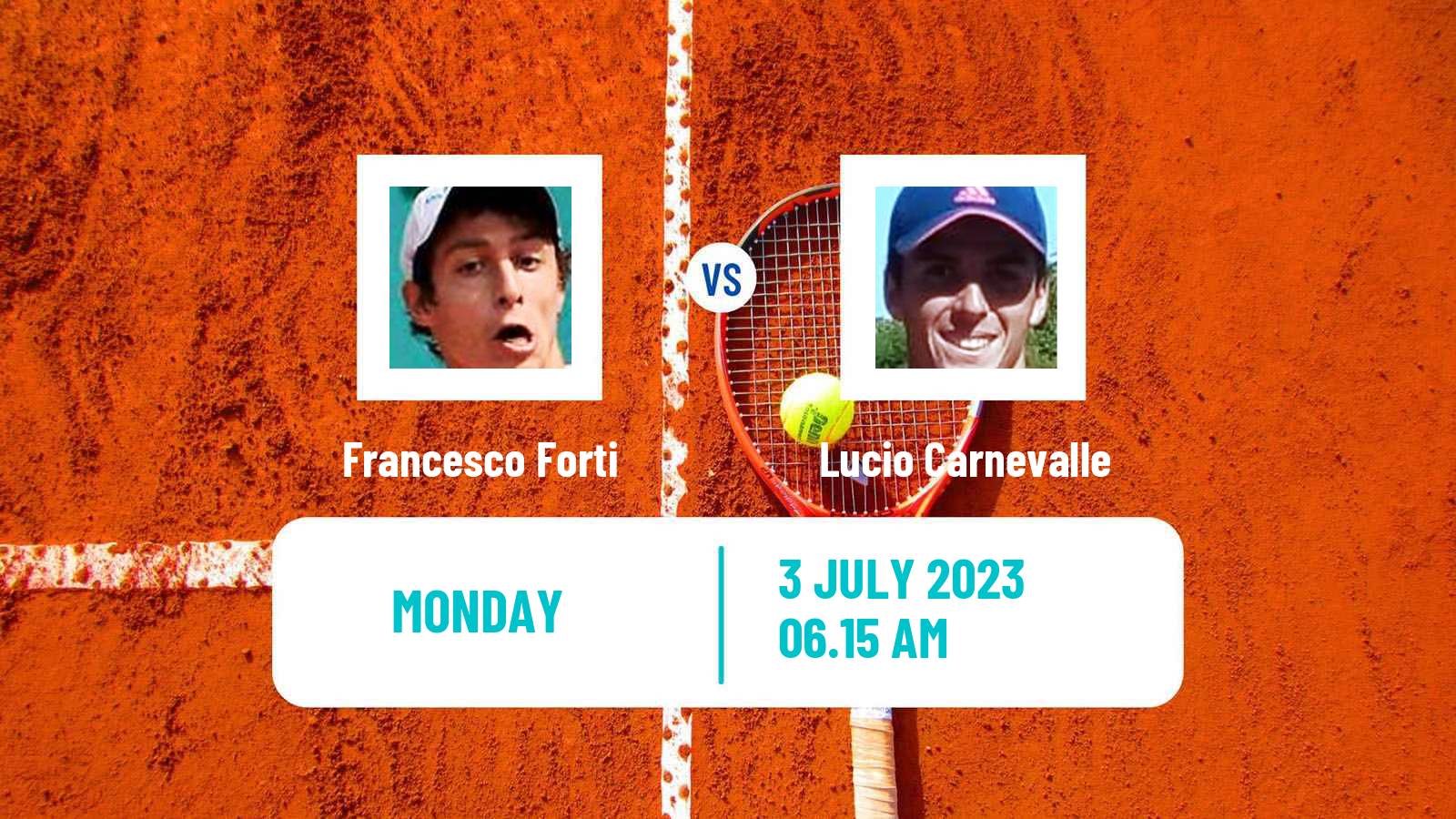 Tennis Milan Challenger Men Francesco Forti - Lucio Carnevalle