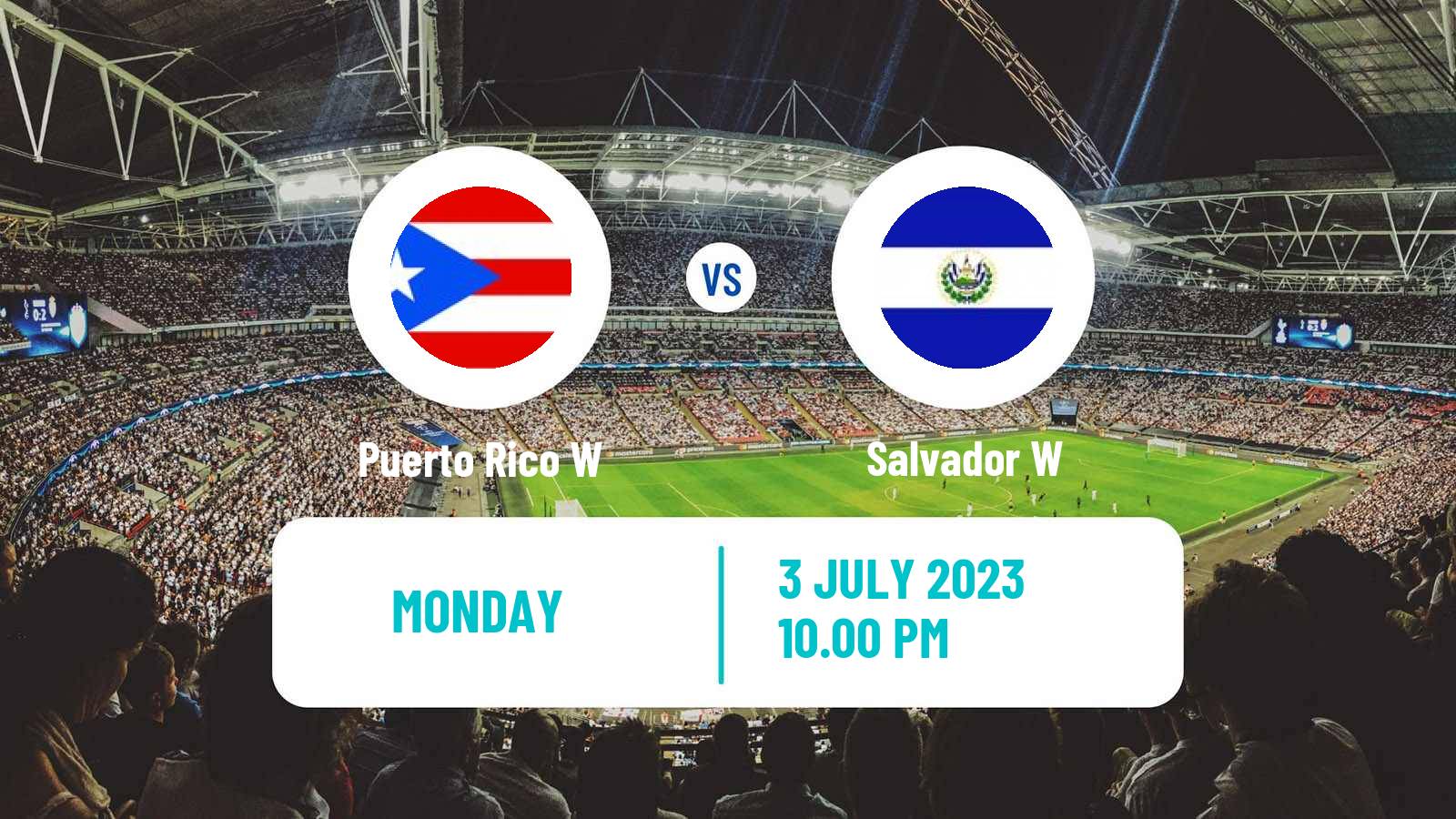 Soccer Central American and Caribbean Games Women Puerto Rico W - Salvador W