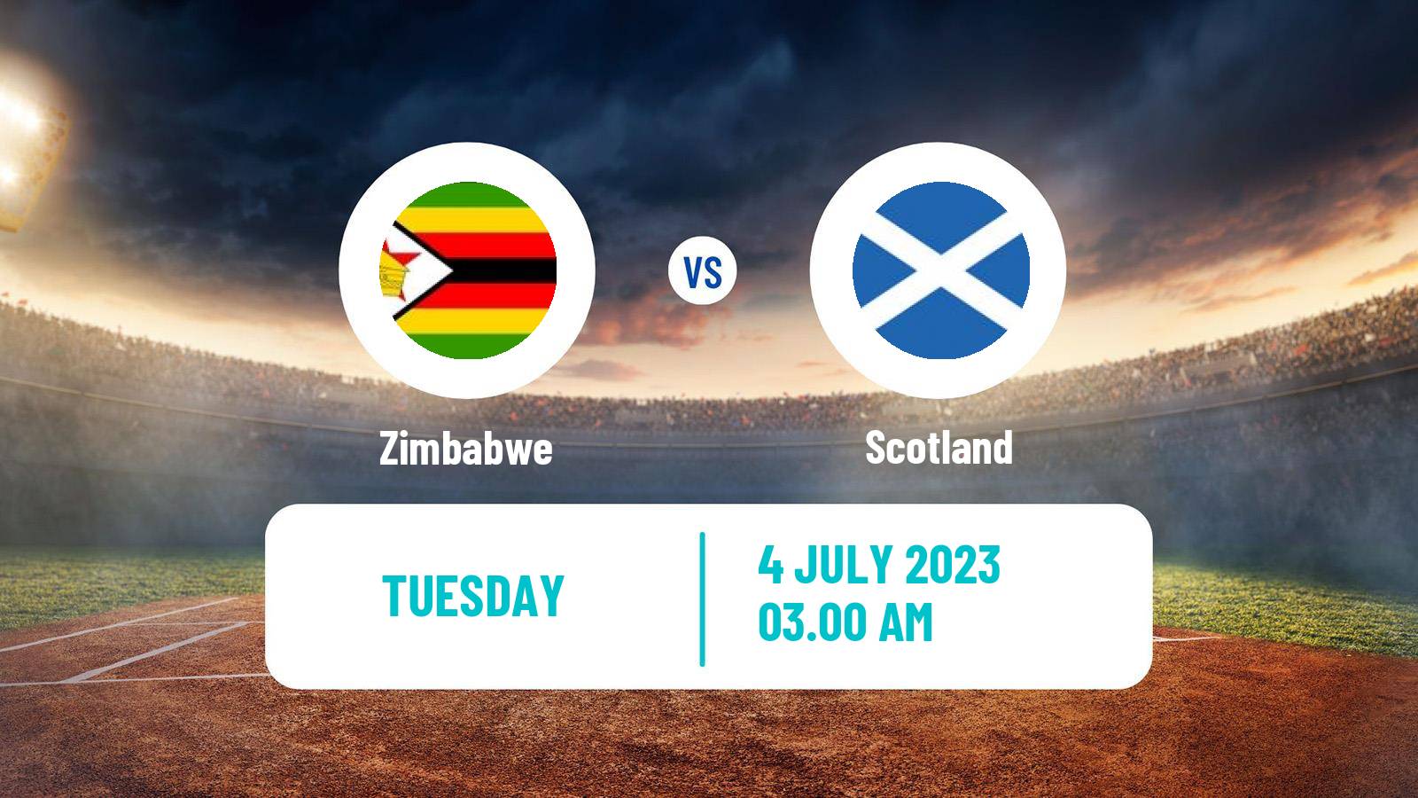 Cricket ICC World Cup Zimbabwe - Scotland