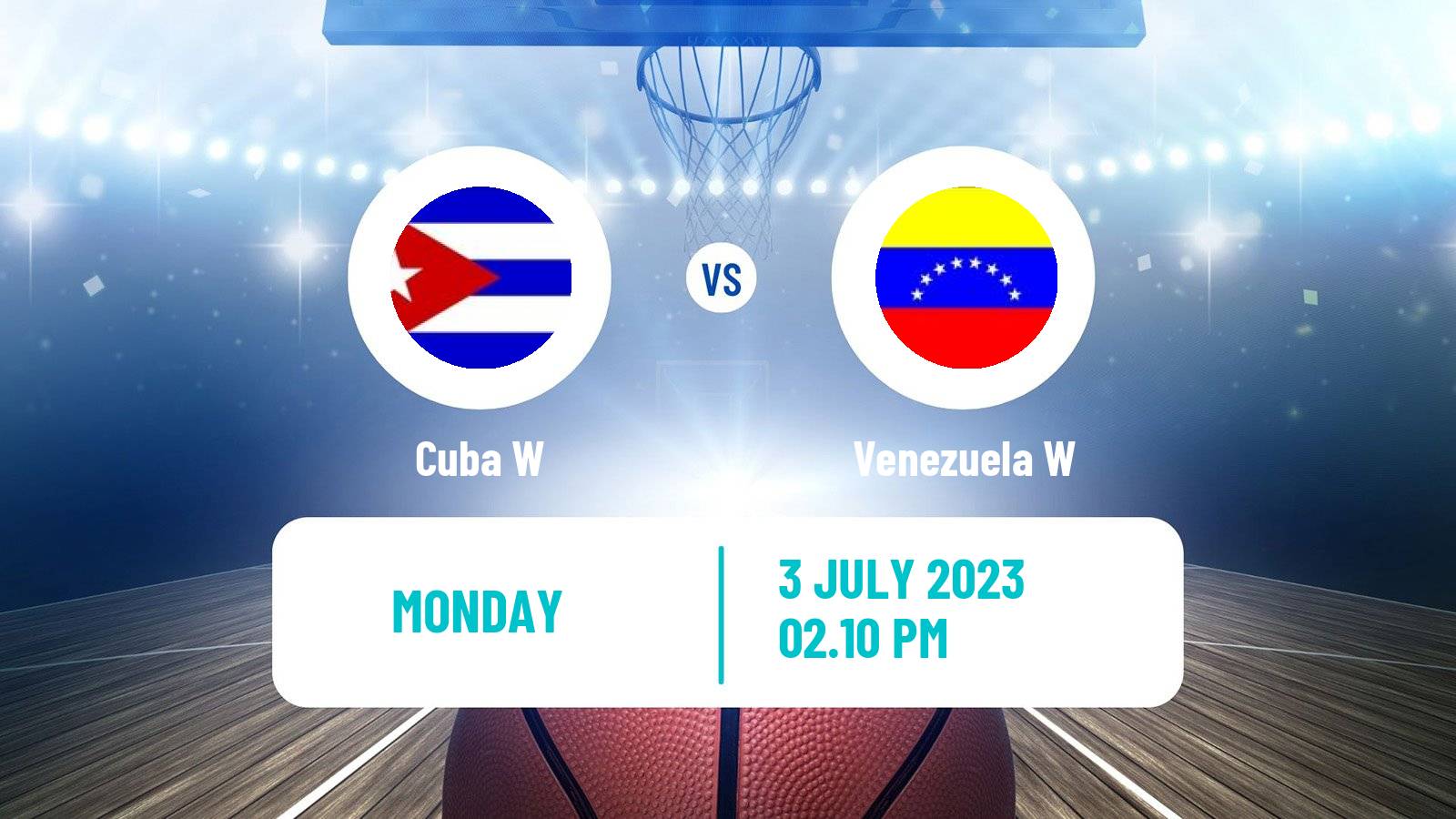 Basketball AmeriCup Basketball Women Cuba W - Venezuela W