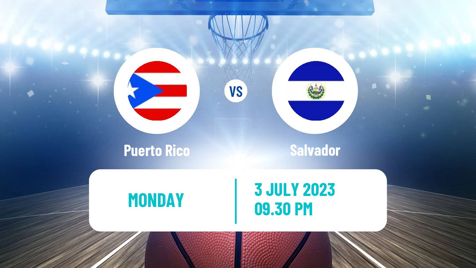 Basketball Central American and Caribbean Games Basketball Puerto Rico - Salvador
