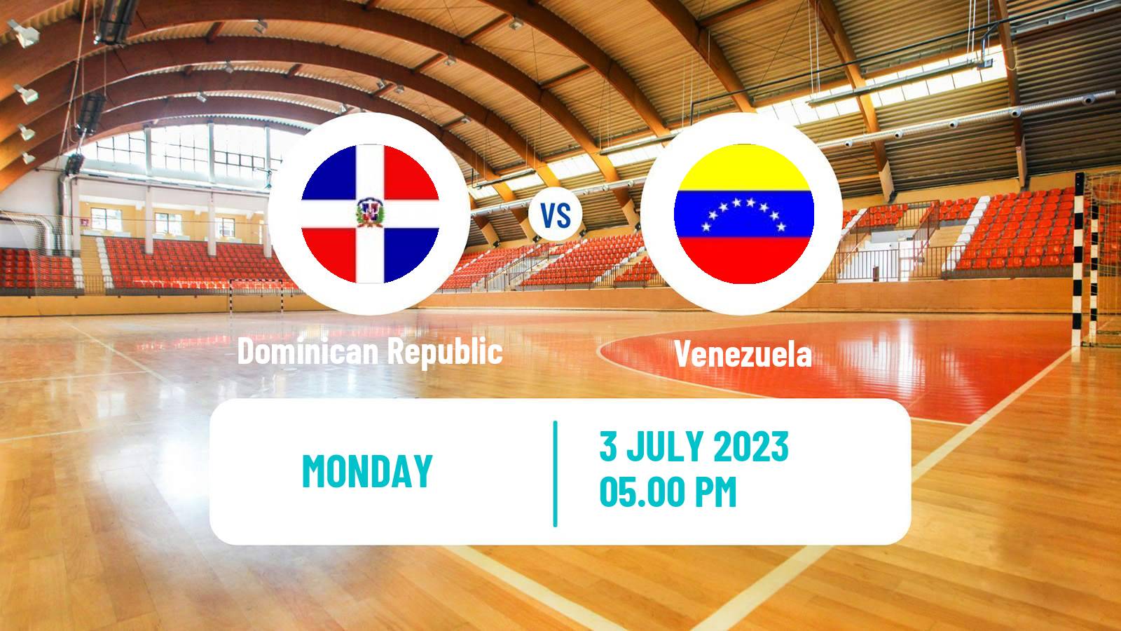 Handball Central American and Caribbean Games Handball Dominican Republic - Venezuela