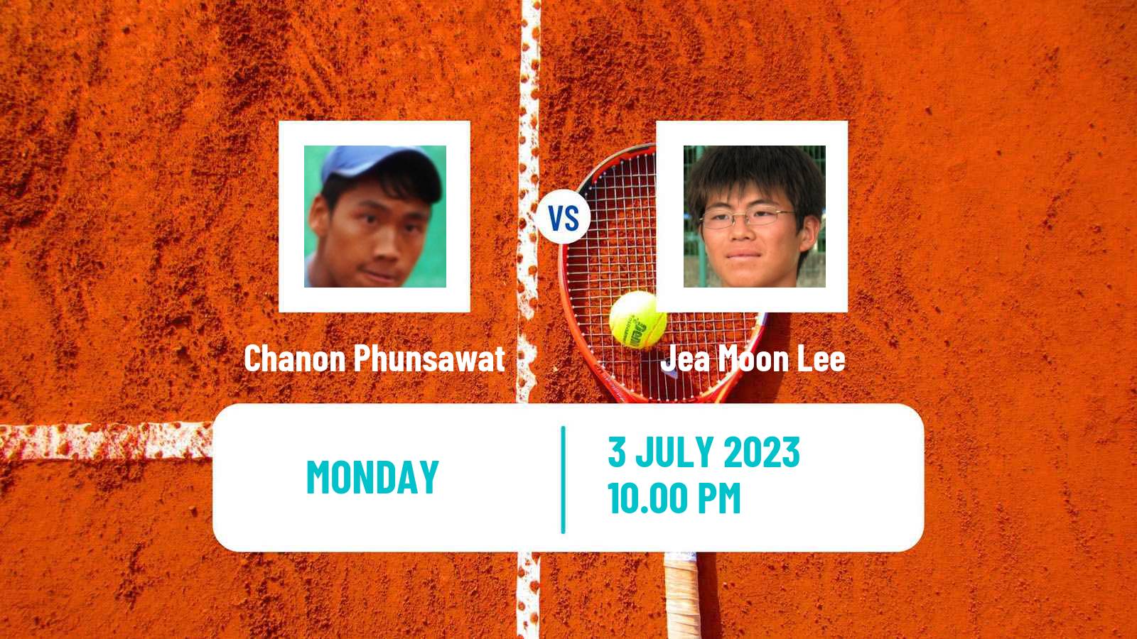 Tennis ITF M15 Nakhon Si Thammarat 3 Men Chanon Phunsawat - Jea Moon Lee