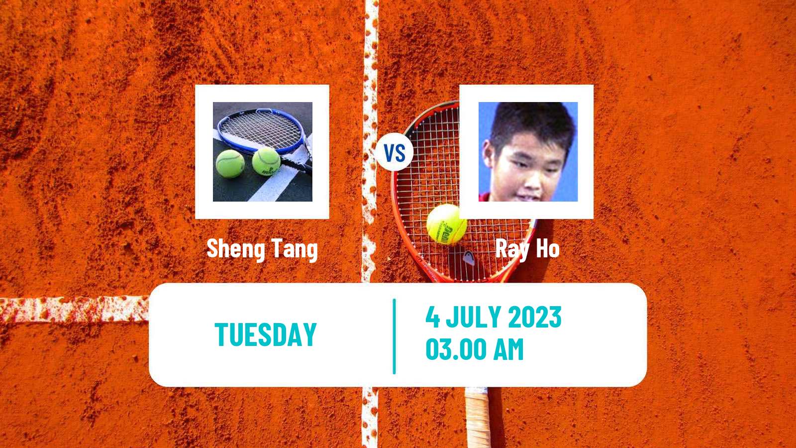 Tennis ITF M15 Tianjin 4 Men Sheng Tang - Ray Ho