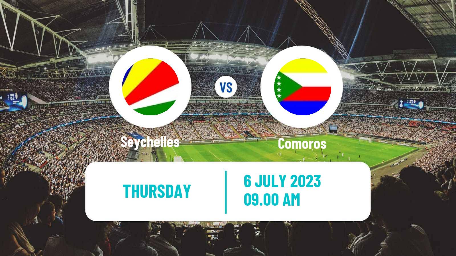 Soccer COSAFA Cup Seychelles - Comoros