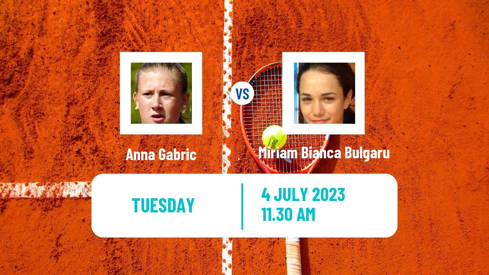 Tennis ITF W25 Stuttgart Vaihingen Women Anna Gabric - Miriam Bianca Bulgaru
