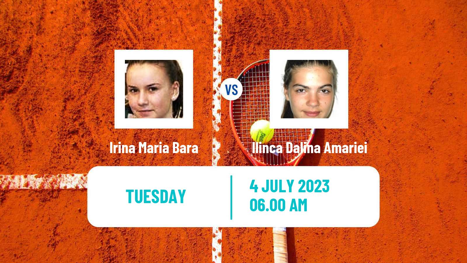 Tennis ITF W40 The Hague Women Irina Maria Bara - Ilinca Dalina Amariei