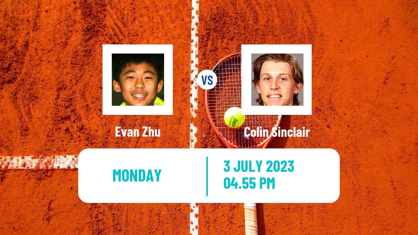 Tennis Bloomfield Hills Challenger Men Evan Zhu - Colin Sinclair