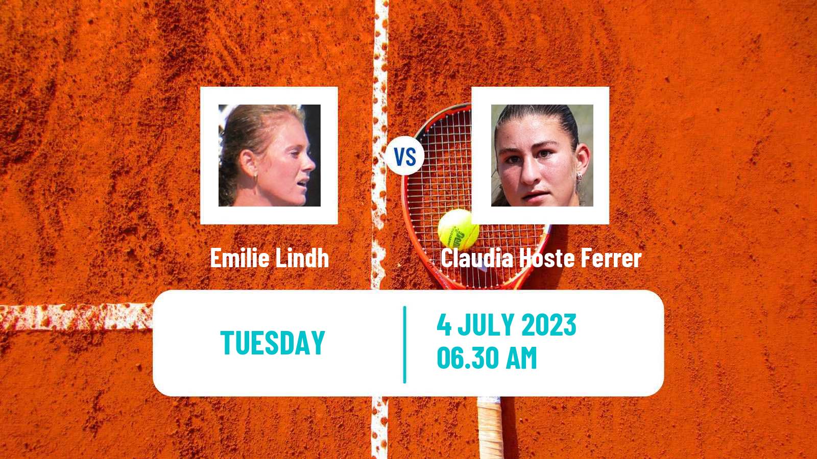 Tennis ITF W25 Getxo Women Emilie Lindh - Claudia Hoste Ferrer