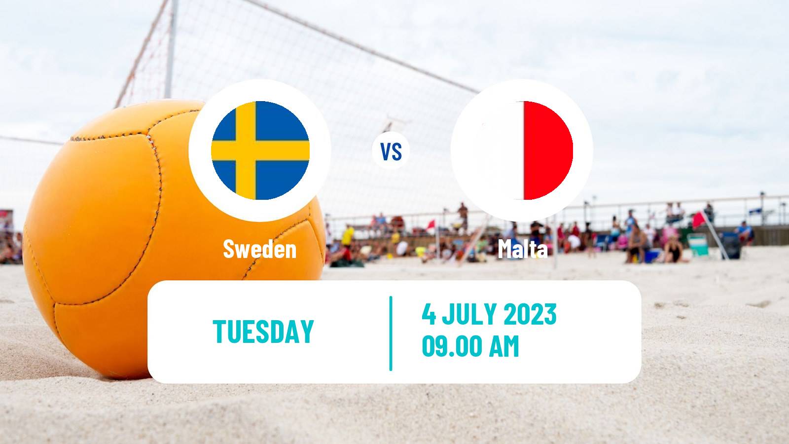 Beach soccer World Cup Sweden - Malta