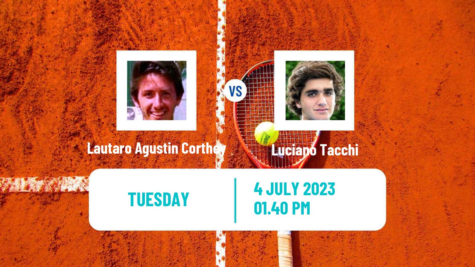 Tennis Santa Fe Challenger Men Lautaro Agustin Corthey - Luciano Tacchi