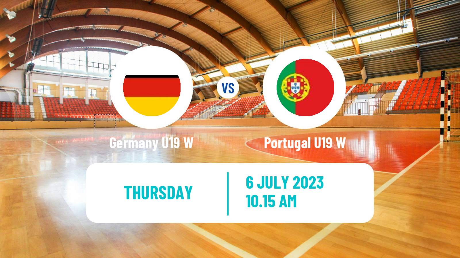 Handball European Championship U19 Handball Women Germany U19 W - Portugal U19 W