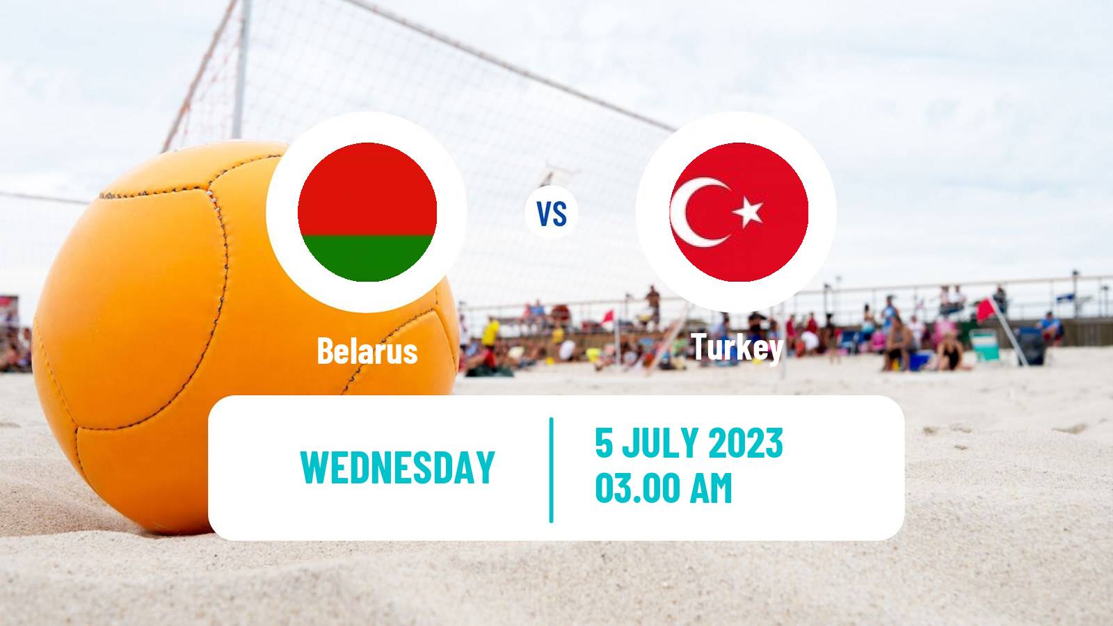 Beach soccer World Cup Belarus - Turkey