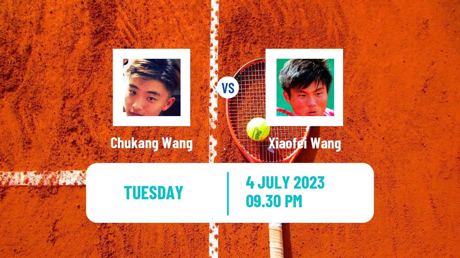 Tennis ITF M15 Tianjin 4 Men Chukang Wang - Xiaofei Wang