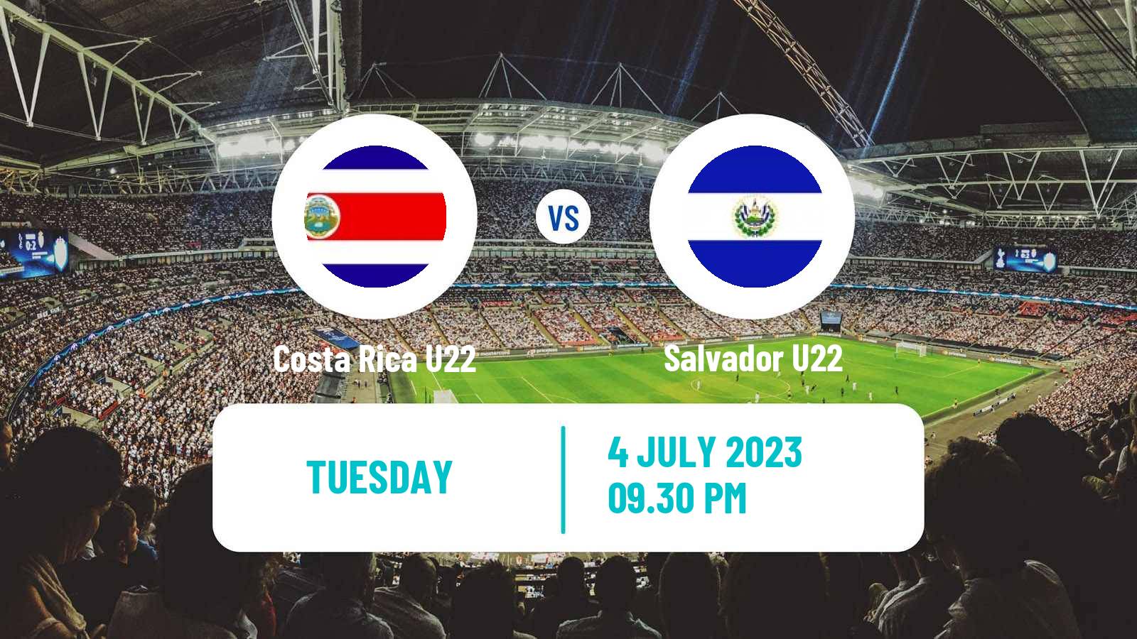 Soccer Central American and Caribbean Games Costa Rica U22 - Salvador U22