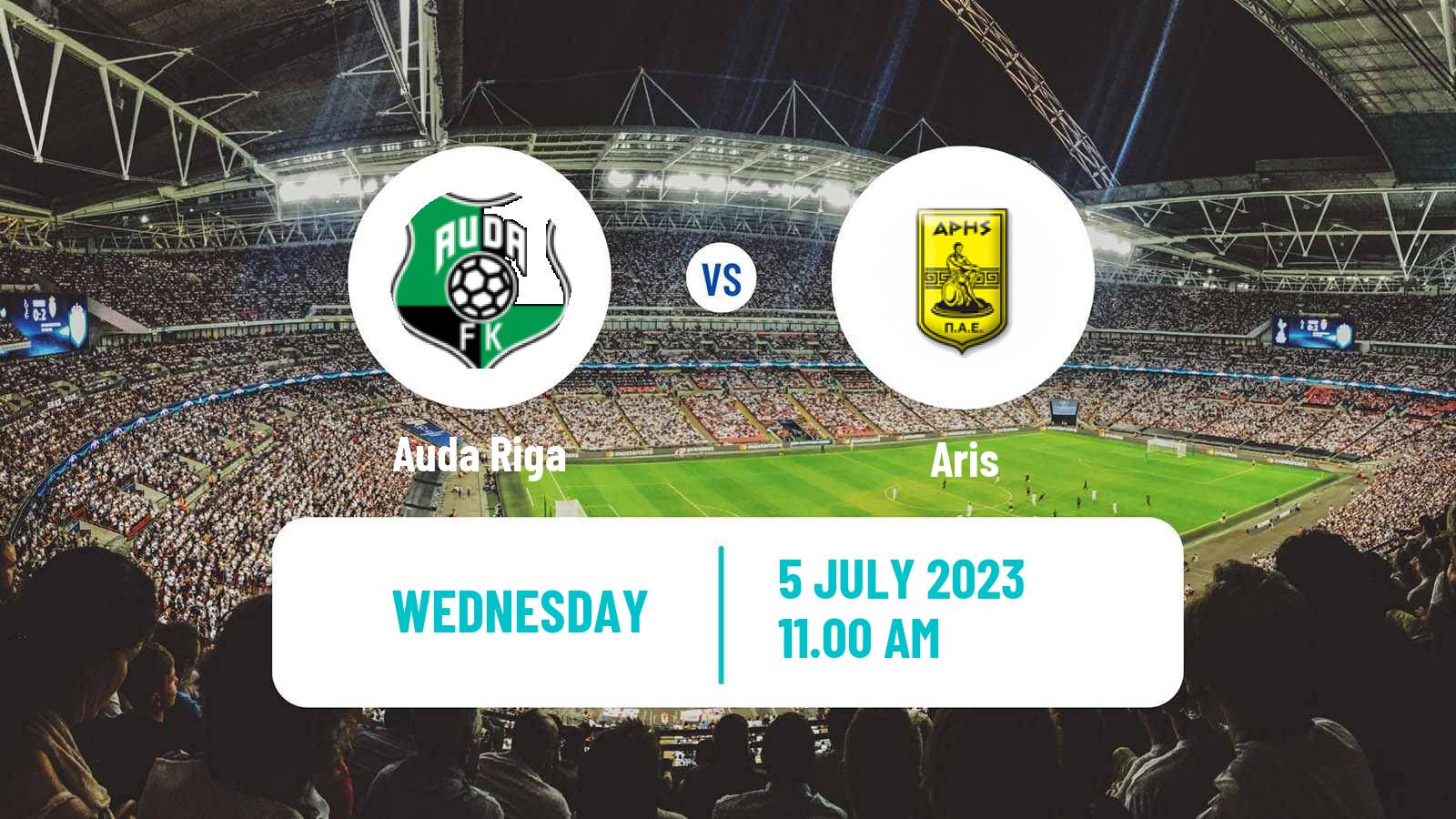 Soccer Club Friendly Auda Riga - Aris