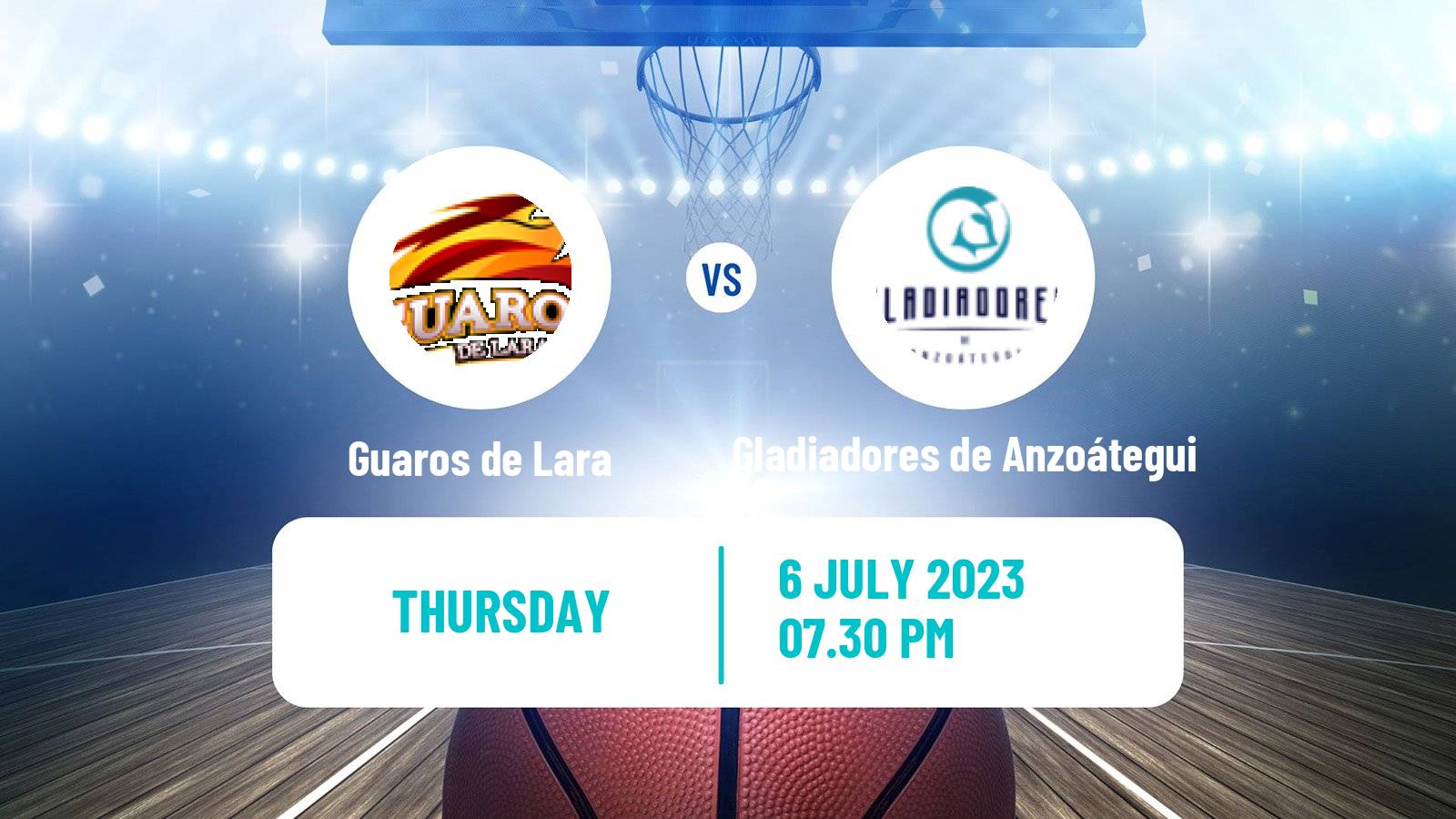 Basketball Venezuelan Superliga Basketball Guaros de Lara - Gladiadores de Anzoátegui