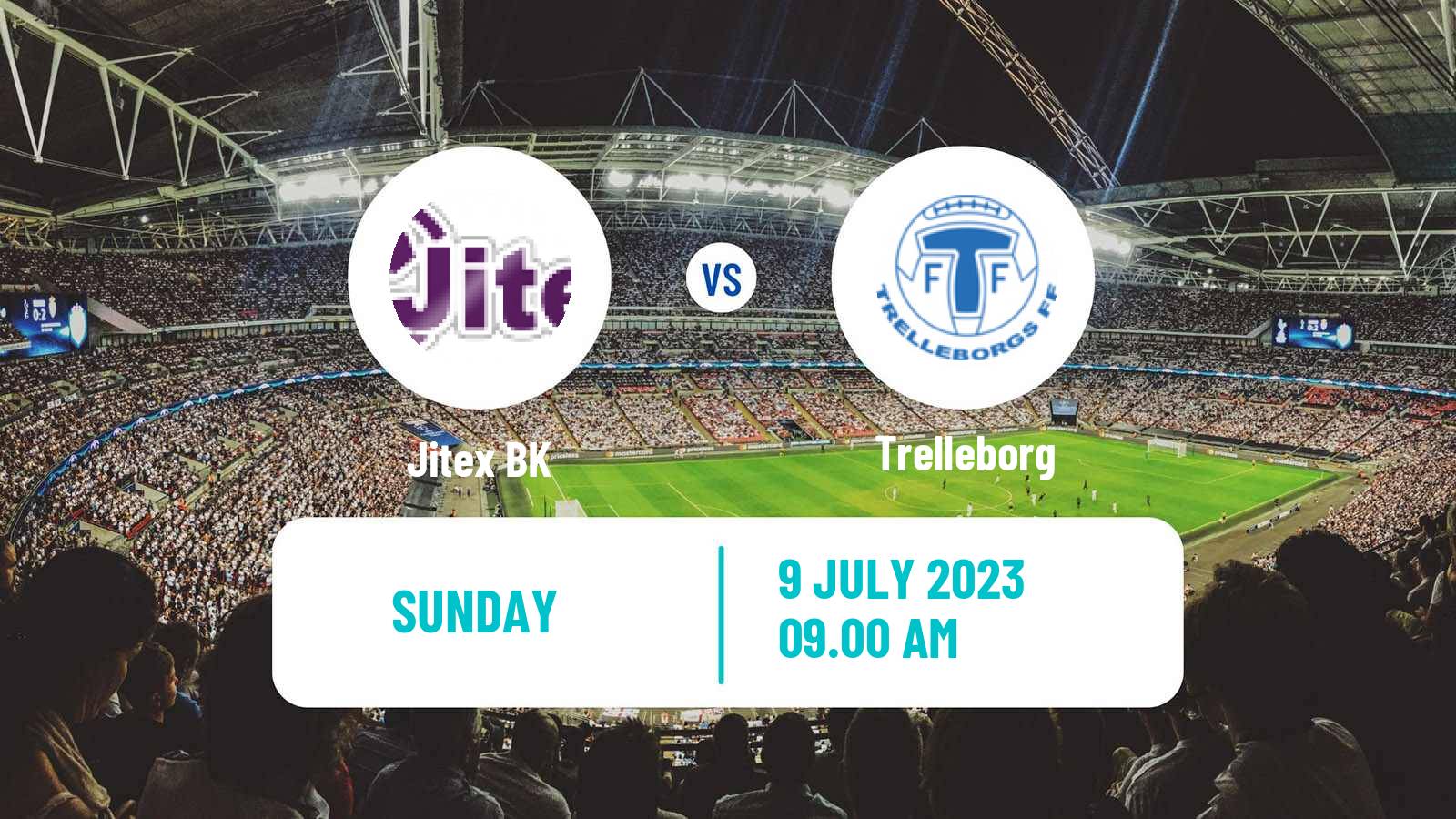 Soccer Swedish Elitettan Women Jitex - Trelleborg