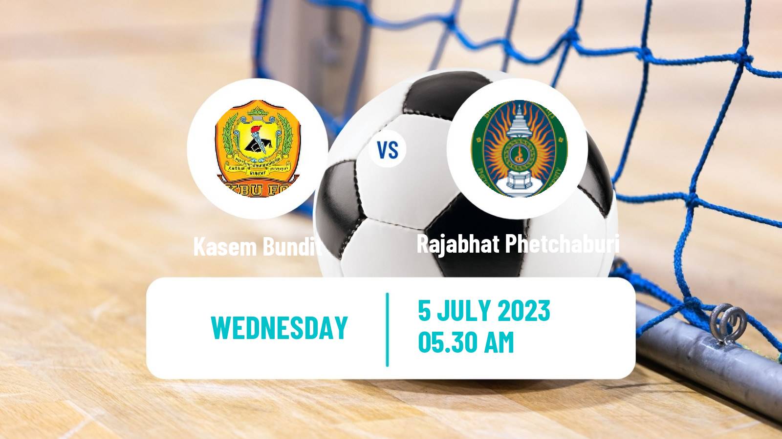 Futsal Thai League Futsal Kasem Bundit - Rajabhat Phetchaburi