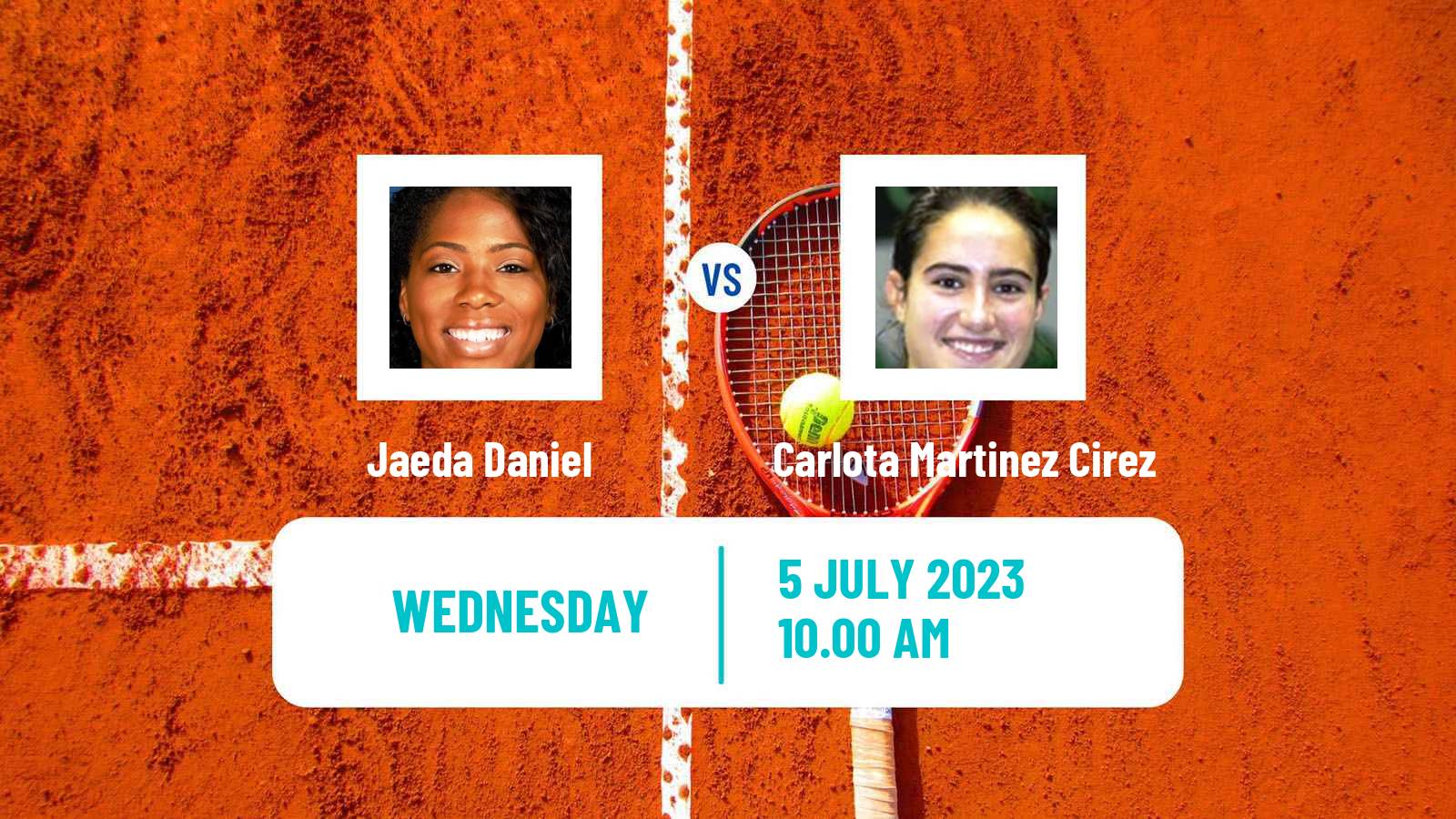 Tennis ITF W25 Punta Cana Women Jaeda Daniel - Carlota Martinez Cirez