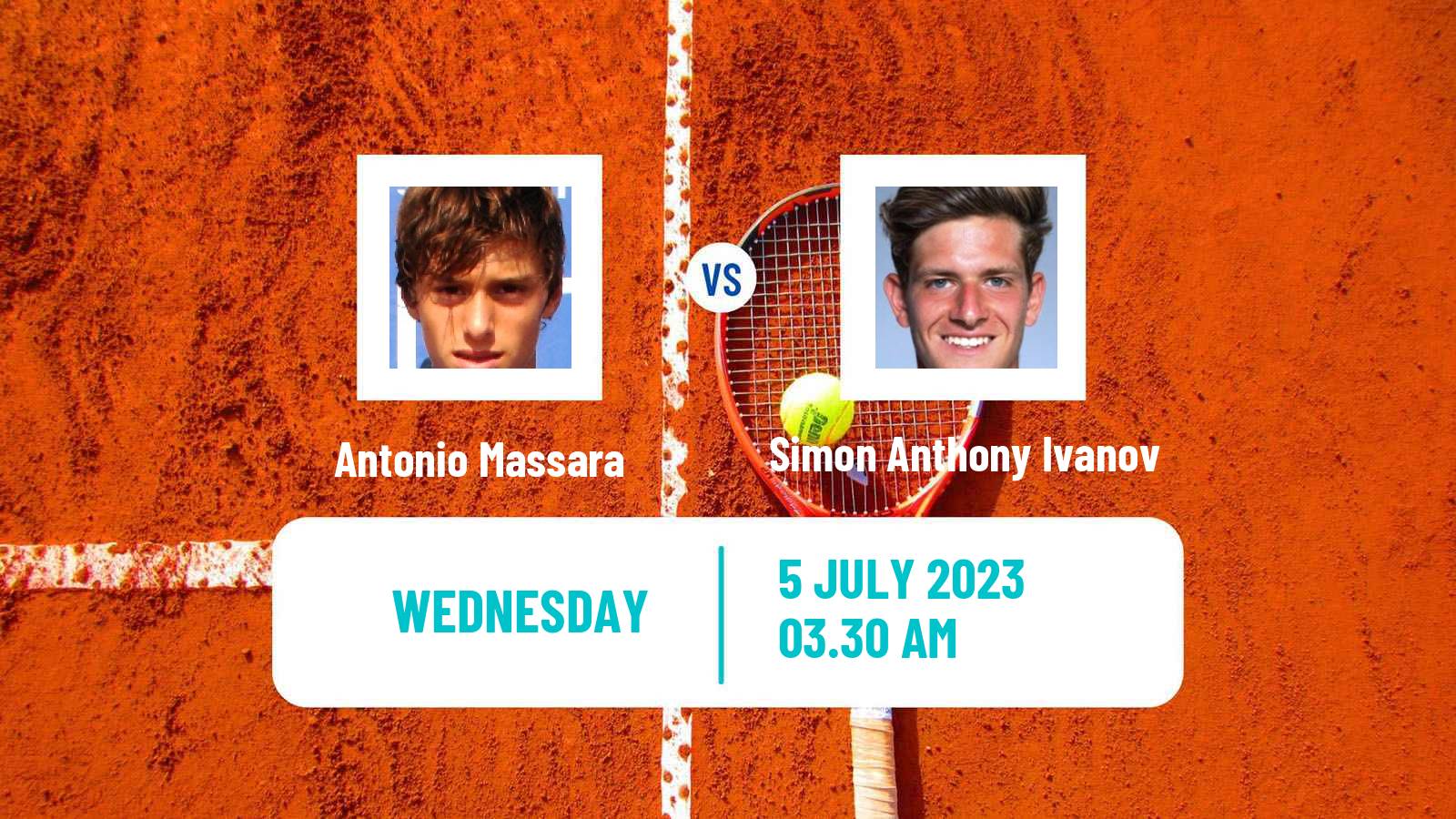 Tennis ITF M15 Sofia Men Antonio Massara - Simon Anthony Ivanov