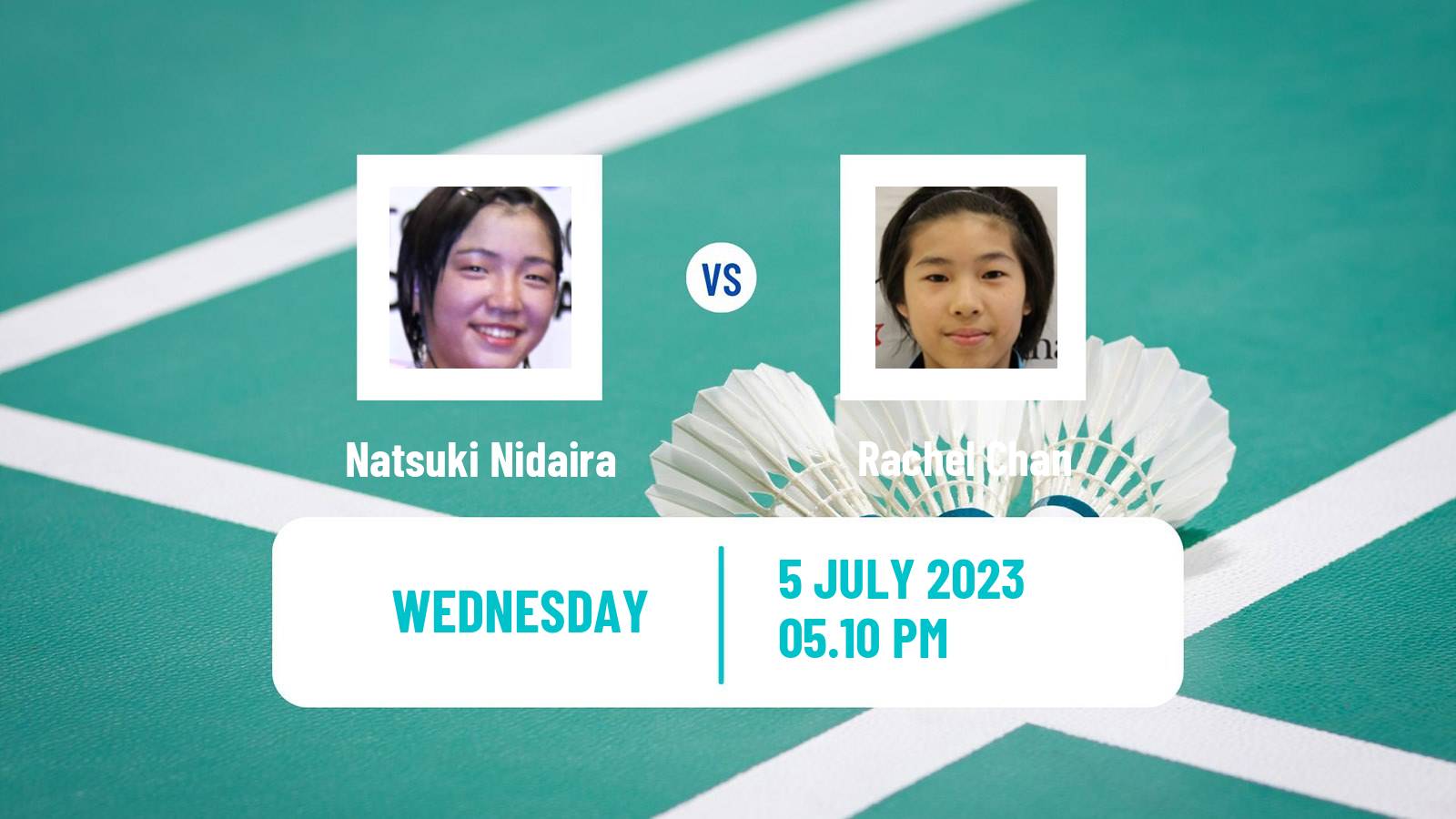 Badminton BWF World Tour Canada Open Women Natsuki Nidaira - Rachel Chan
