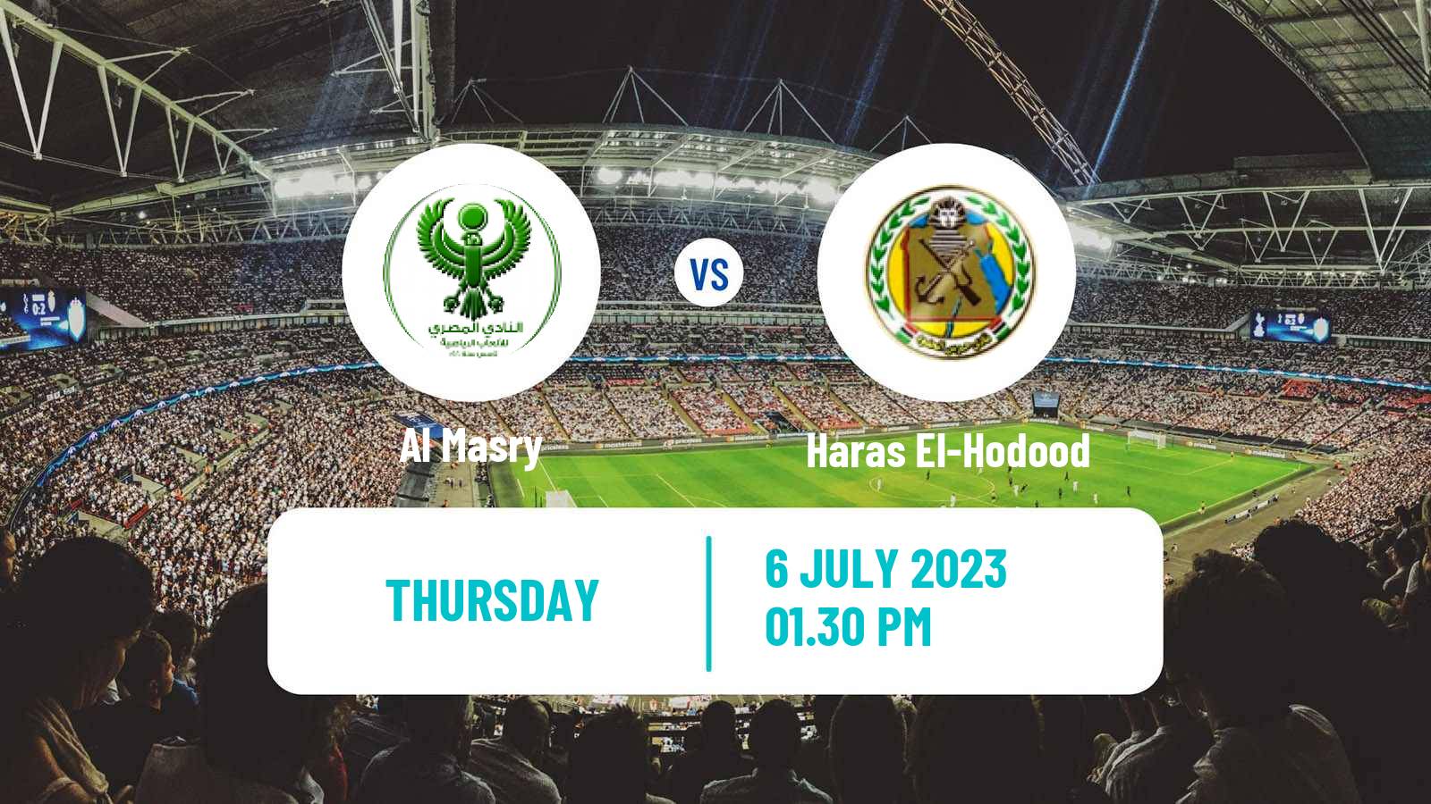 Soccer Egyptian Cup Al Masry - Haras El-Hodood