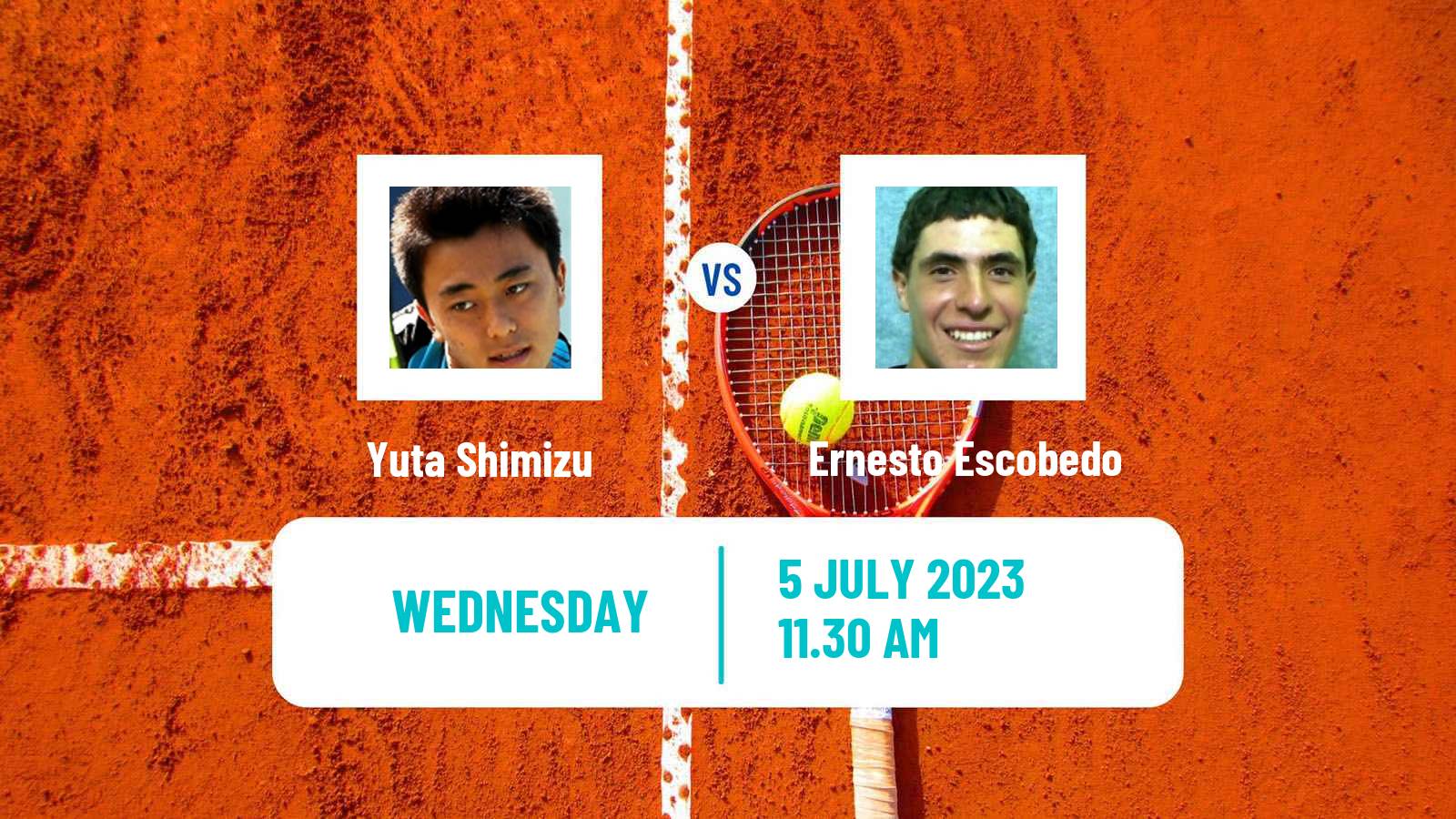 Tennis Bloomfield Hills Challenger Men Yuta Shimizu - Ernesto Escobedo