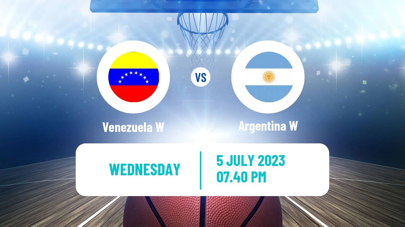 Basketball AmeriCup Basketball Women Venezuela W - Argentina W