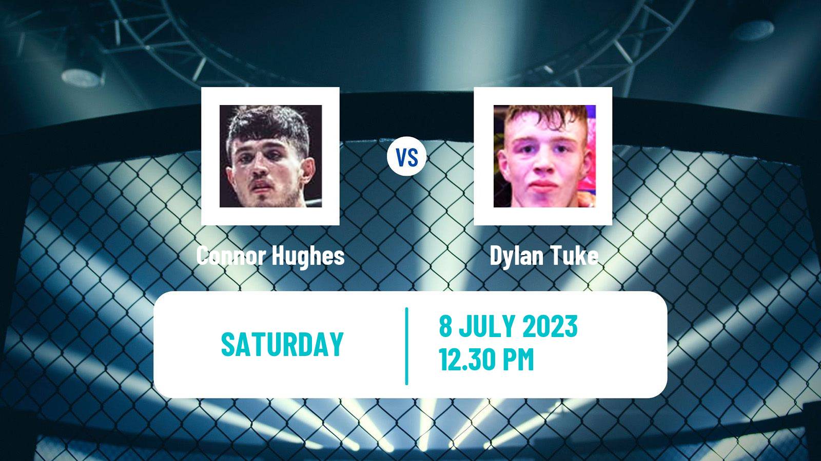 MMA Lightweight Pfl Men Connor Hughes - Dylan Tuke