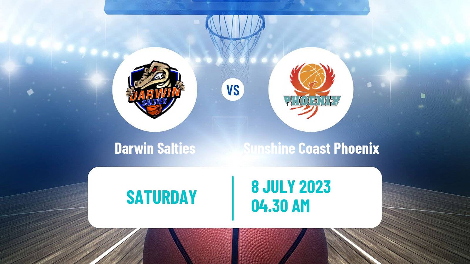 Basketball Australian NBL1 North Women Darwin Salties - Sunshine Coast Phoenix