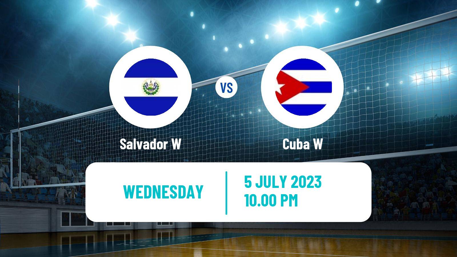 Volleyball Central American and Caribbean Games Volleyball Women Salvador W - Cuba W