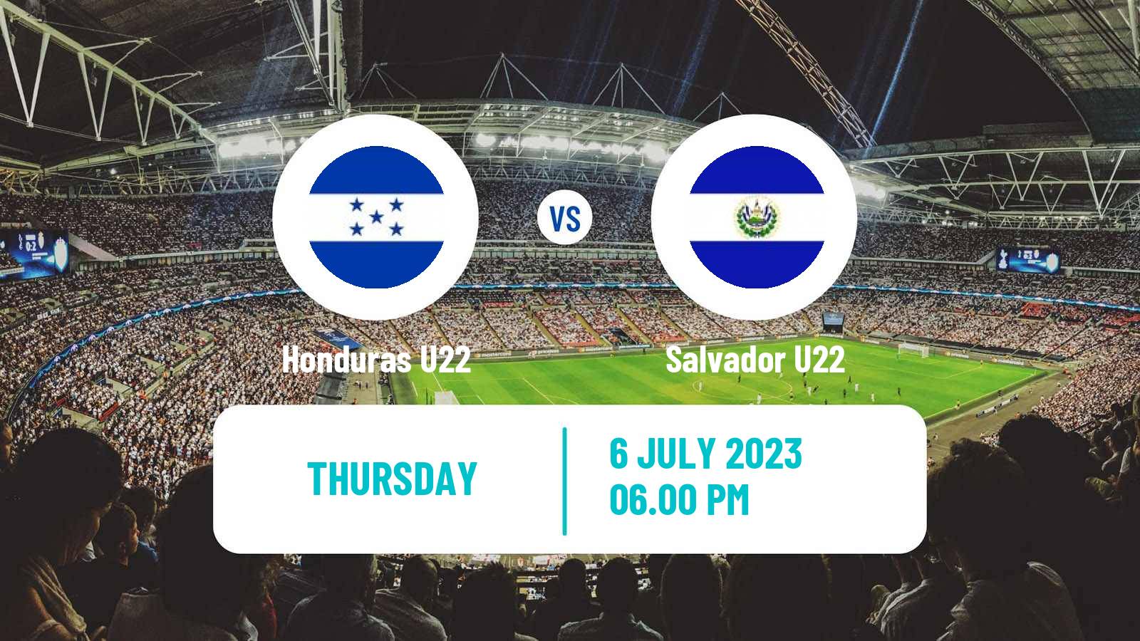 Soccer Central American and Caribbean Games Honduras U22 - Salvador U22