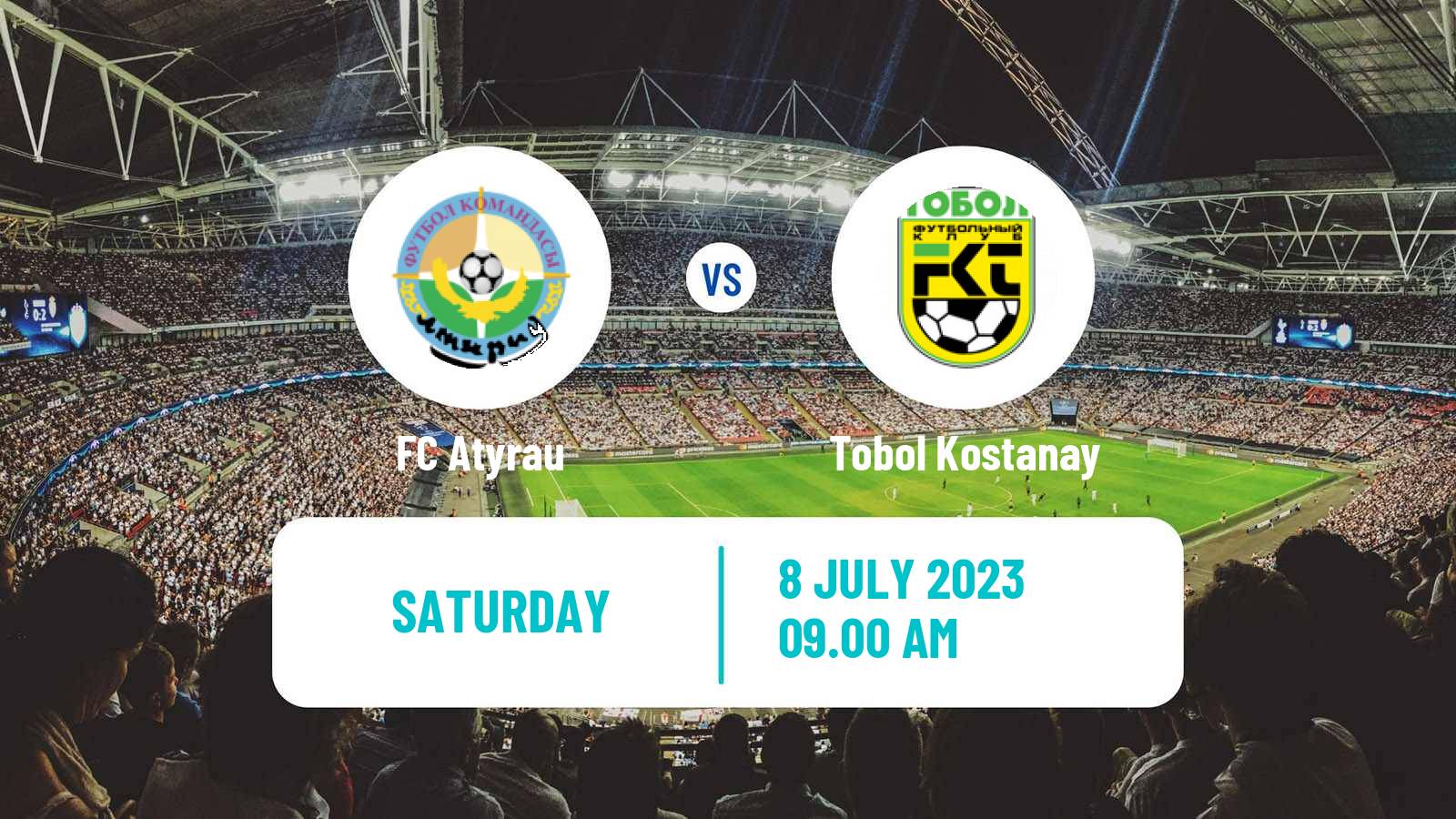 Soccer Kazakh Cup Atyrau - Tobol Kostanay