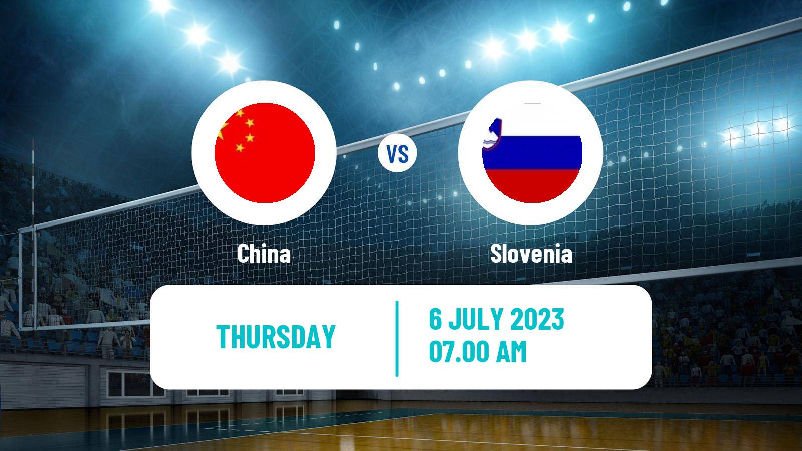 Volleyball Nations League Volleyball China - Slovenia