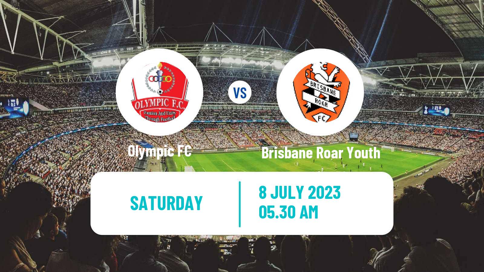 Soccer Australian NPL Queensland Olympic FC - Brisbane Roar Youth