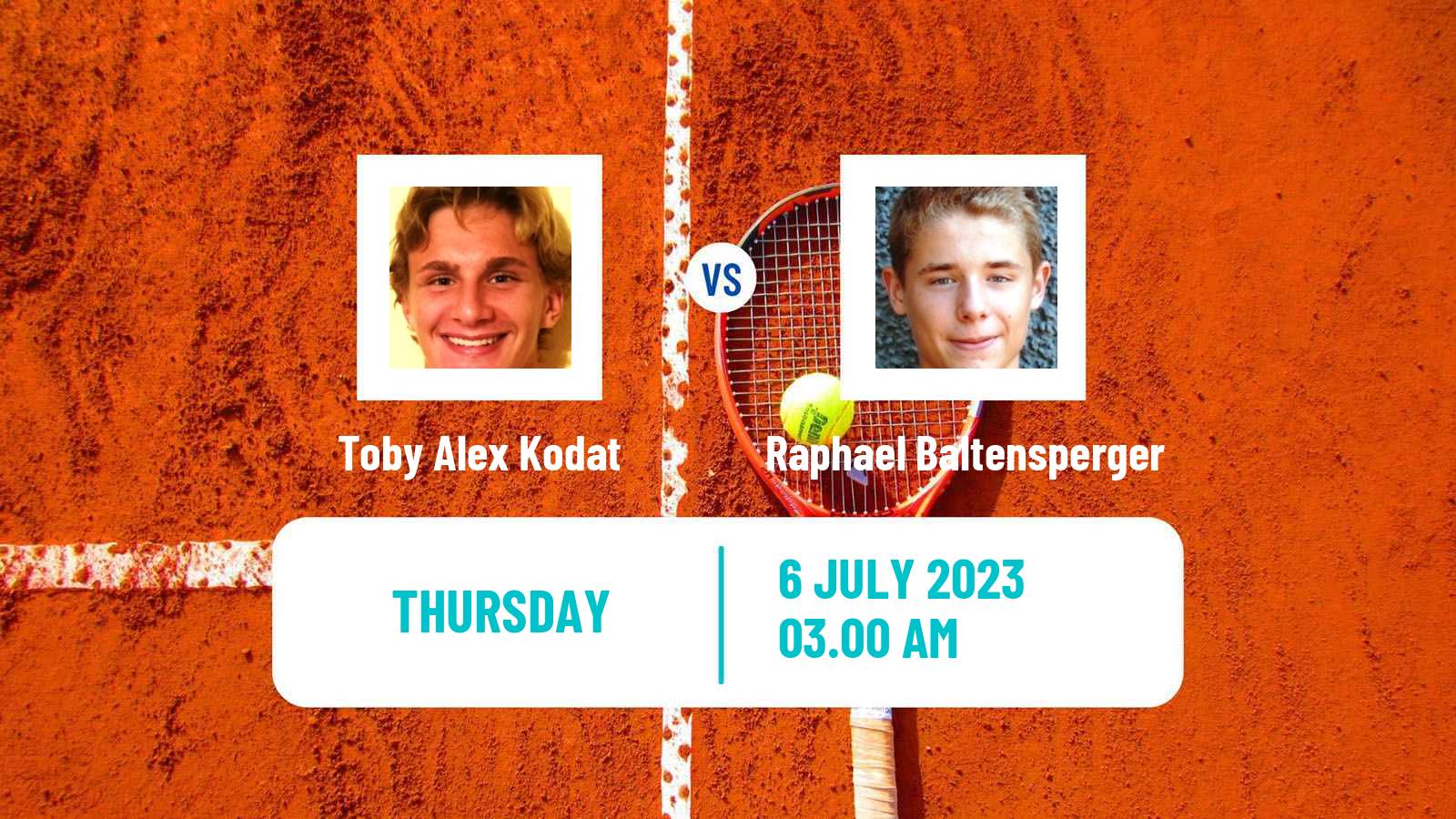 Tennis ITF M25 Klosters Men Toby Alex Kodat - Raphael Baltensperger